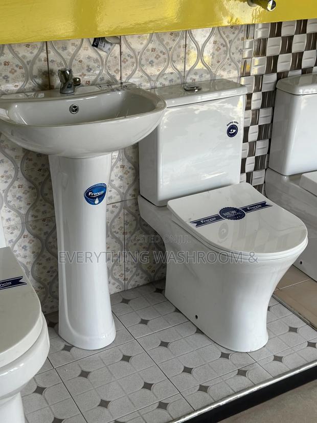 Frencia Wc Basin Set_water Closet_wash Hand Basin Complete · Photo 2