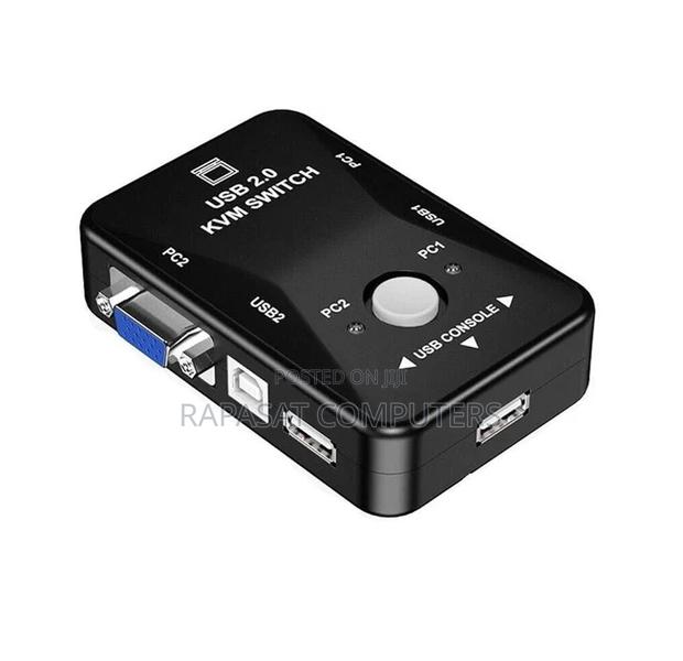 2 Port USB 2.0 KVM Vga Svga Switch Extender · Photo 2