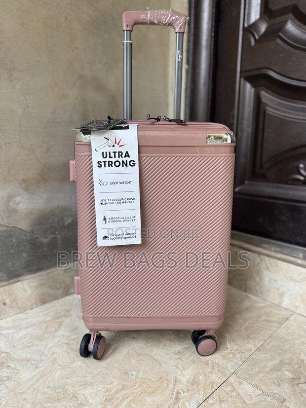 Top Quality Fiber Ultra Strong Rosegold 20 Inches Hand Luggage · Photo 3
