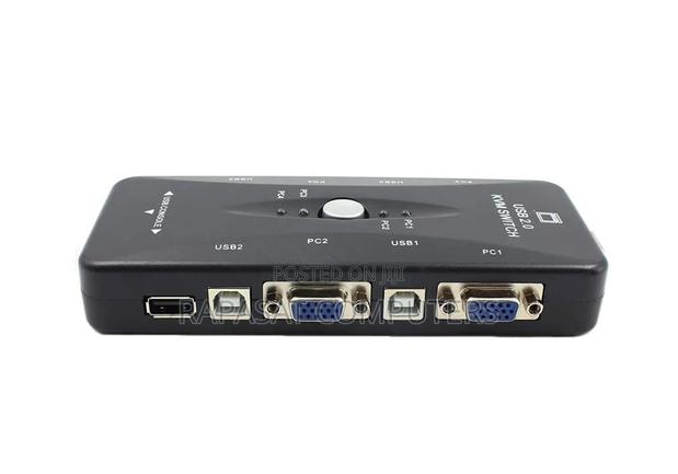 4-Port USB 2.0 KVM Svga Switch Extender · Photo 1