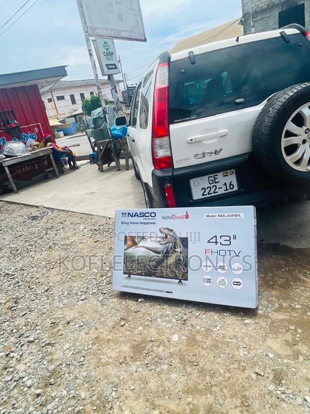 Sleek and Sturdy Nasco 43” Tv Packed With Happiness” · Photo 1