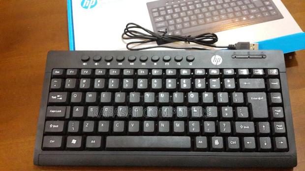 Hp K600hp Mini Multimedia Usb Wired Keyboard · Photo 1