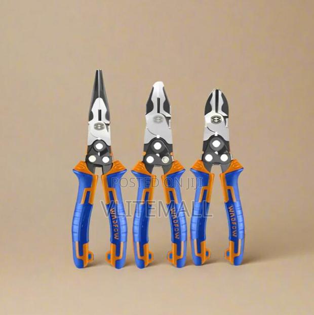 Wadfow 3-Piece Compound Action Pliers Set - Wps0403 · Photo 2