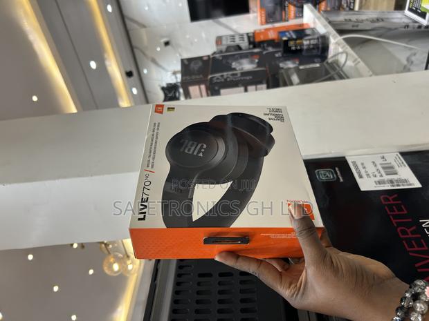 Order Bluetooth JBL Headphone Live 770 Premium Wireless Black · Photo 1