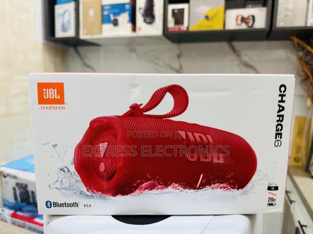 Long Lasting Effects Bluetooth Speaker Charge 6 Red JBL · Photo 1