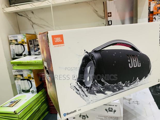 Locate Us at Adabraka for Black Boombox 3 Bluetooth Speaker · Photo 1