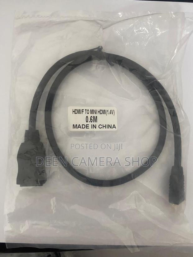 Hdmi/F to Mini Short Cable (1.4v) 0.6m · Photo 1