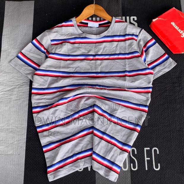 Unisex Striped Cotton T Shirts · Photo 5