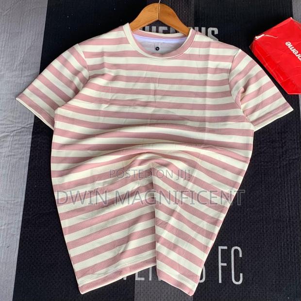 Unisex Striped Cotton T Shirts · Photo 6