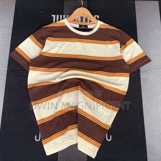 Unisex Striped Cotton T Shirts · Photo 7