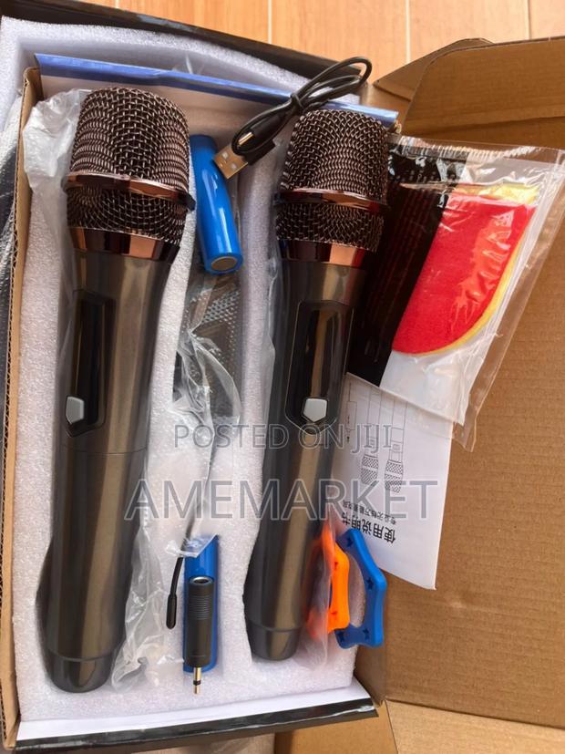 Professional Double Microphone Wireless Rainbow Lt-128 · Photo 1
