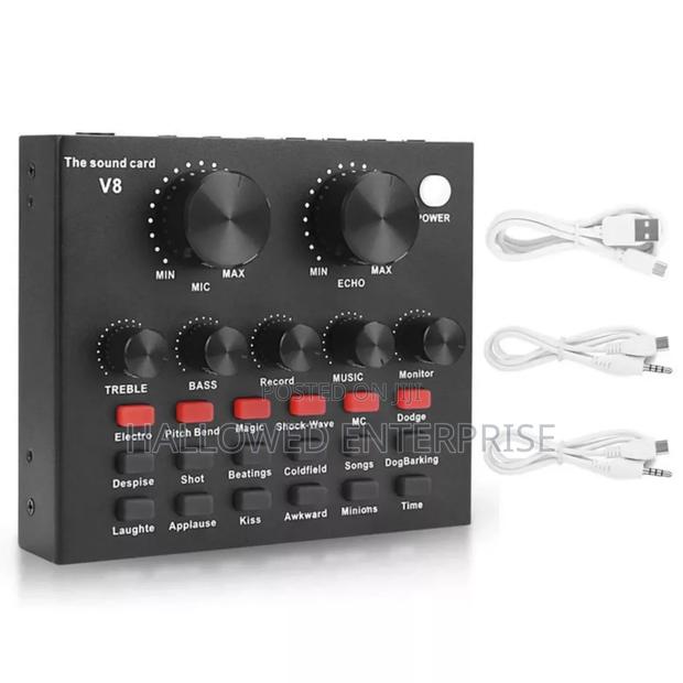 Bm800+V8 Live Broadcast Condenser Microphone for Streaming Tik Tok Etc · Photo 2