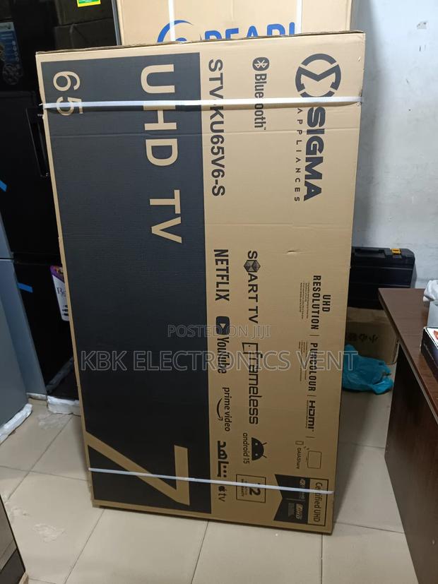 Sigma 65" Flameless Smart Uhd +Bluetooth Led Tv · Photo 2