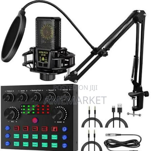 Lgt240 Condenser Microphone With V8s Mixer Sound Card Kit · Photo 1
