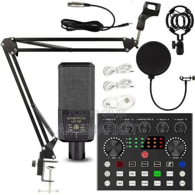 Lgt240 Condenser Microphone With V8s Mixer Sound Card Kit · Photo 2