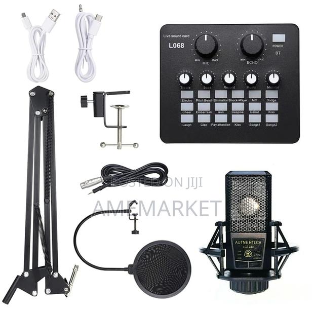 Lgt240 Condenser Microphone With V8s Mixer Sound Card Kit · Photo 3
