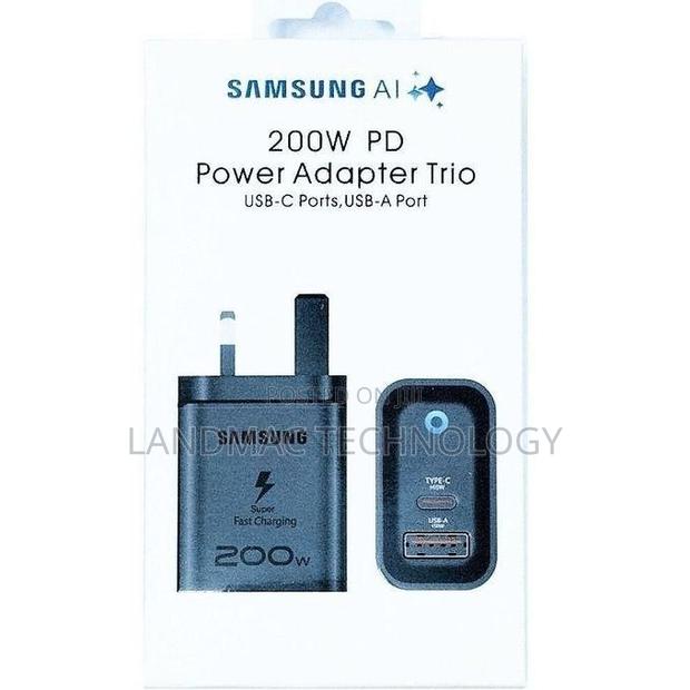 Samsung 200w Pd Super Fast Type-C to Type-C Charger. - Black · Photo 1