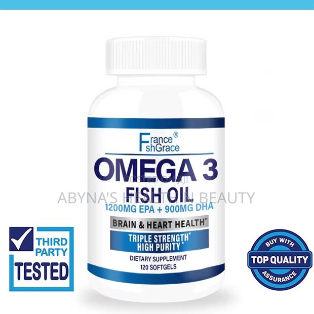 Omega 3 Fish Oil 1200 Mg (900 Mg Dha) 120 Softgel · Photo 1