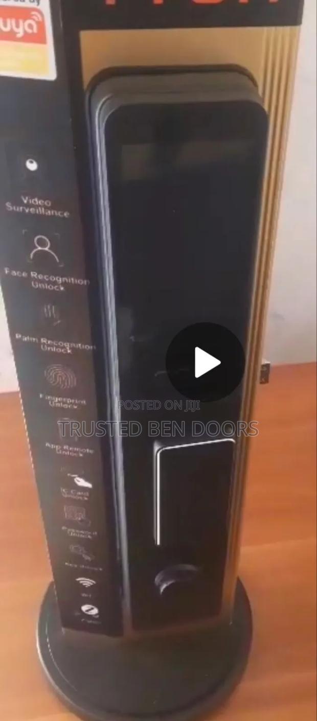 Face Recognition Tuya App Wifi Biometric Smart Lock For All Doors · Photo 1