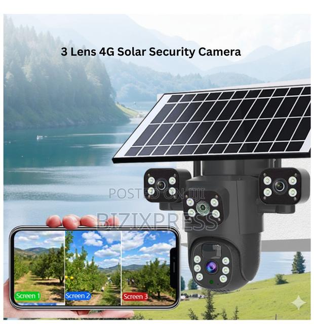 4g 3 Lens Solar Camera · Photo 2