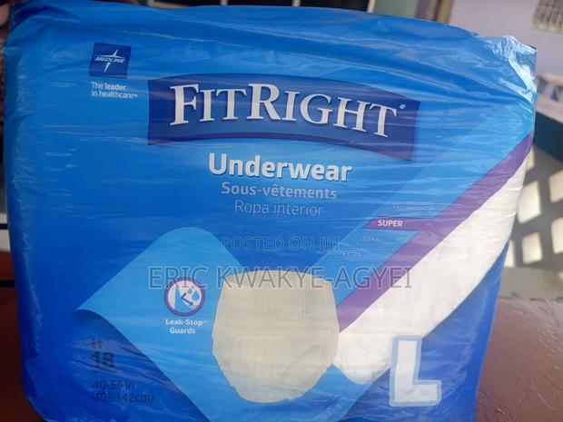 Fitright Adult Underwear, Large, 18 Count · Photo 1