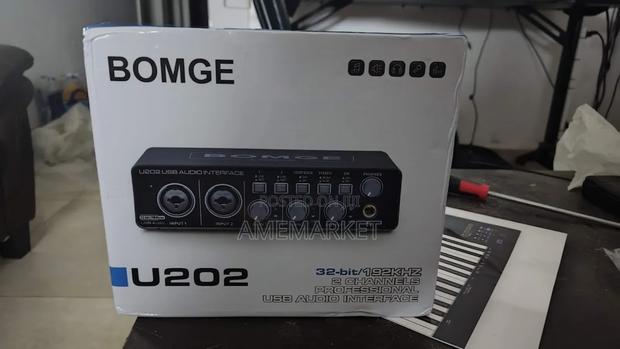 Bomge U202 Usb Audio Interface Computer Recording,Streaming,Podcasting · Photo 1