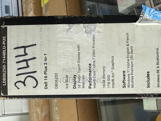New Laptop Dell Plus 16 16GB Intel Core Ultra 7 SSD 1T · Photo 1
