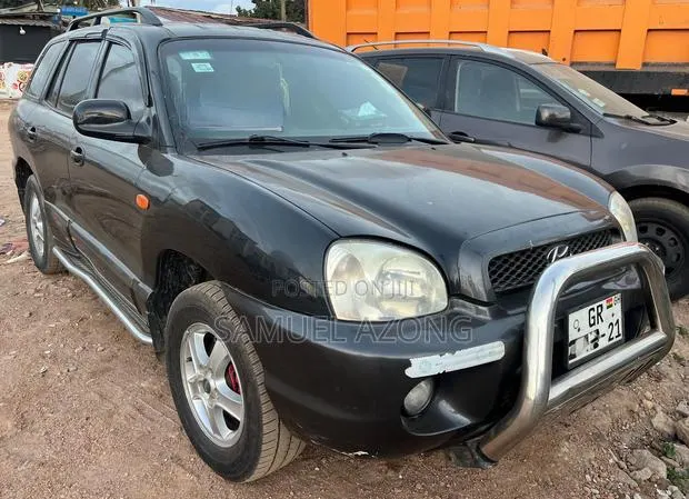 Hyundai Santa Fe 2.7 V6 GLS 4WD 2005 Black · Photo 1