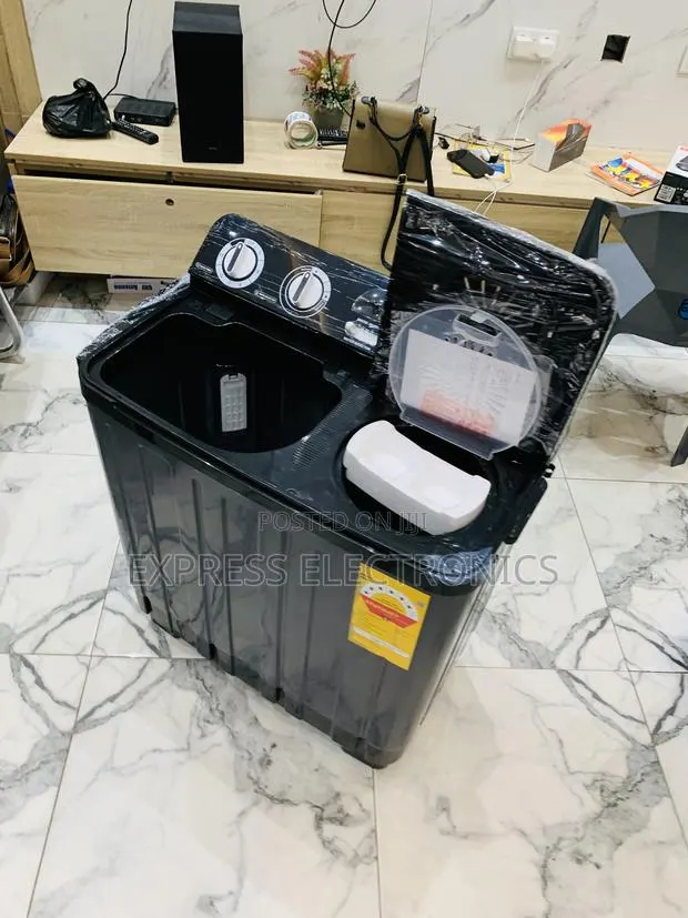 Zealous Sleek Nasco 7kg Black Semi-Auto Twin Tub WM (Model:NAS-07-Tw) · Photo 1
