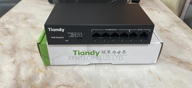 4port Original Tiandy Poe Switch · Photo 2