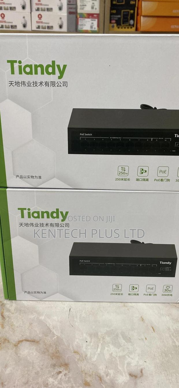 8port Original Tiandy Poe Switch · Photo 3