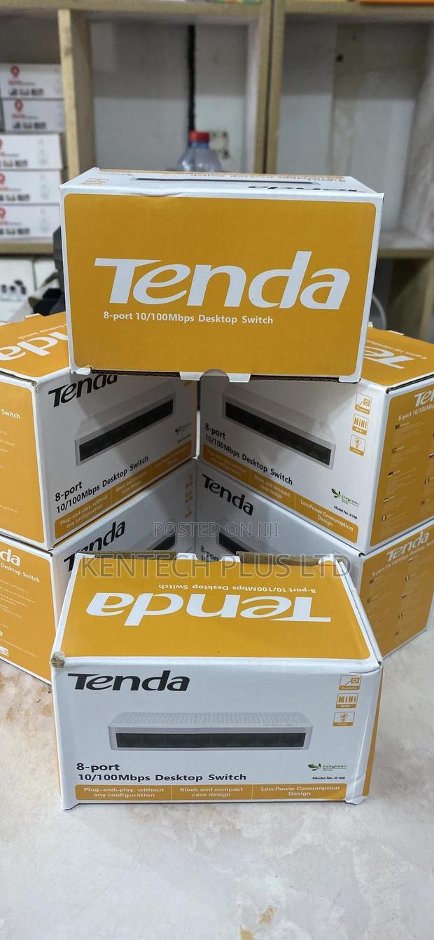 Tenda 8-Port Switch,8-Port 10/100mbps Desktop Switch · Photo 6