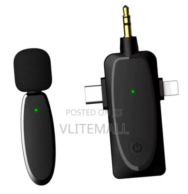 3 in 1 Wireless Double Microphone in Circle · Photo 1