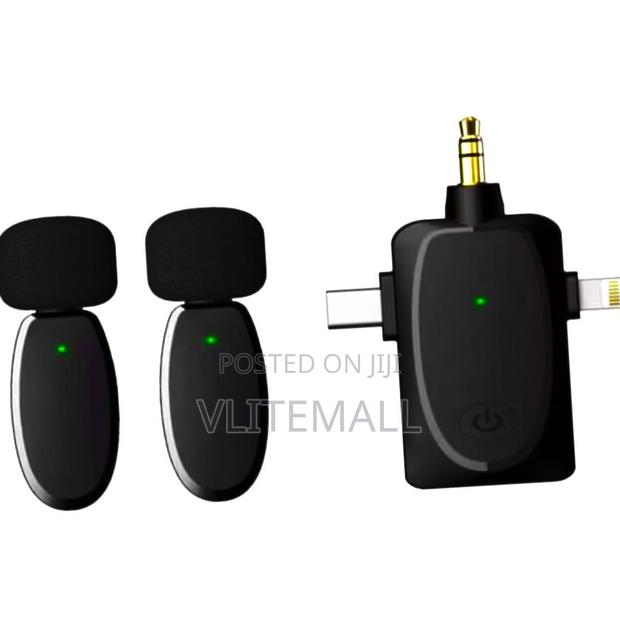 3 in 1 Wireless Double Microphone in Circle · Photo 2