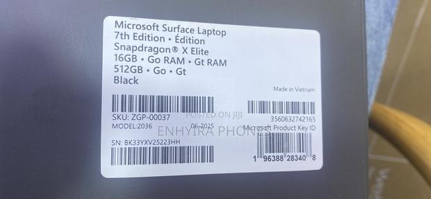 New Microsoft Surface Laptop 7 1GB Qualcomm Snapdragon X Elite 512GB · Photo 4