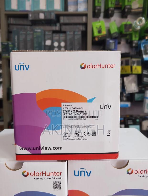 Uniview Unv 2mp Ip Color Hunter Audio Camera Ipc3612lb-Af28k-Wp · Photo 2