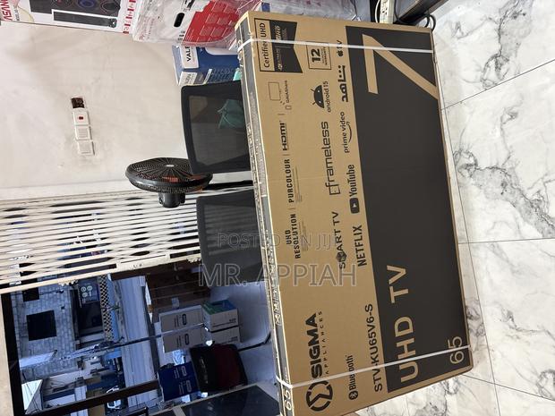 Affordable Sigma 65 Inch Uhd Smart Android Television(Sig-Ku65v6-S) · Photo 1
