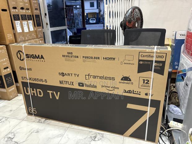 Affordable Sigma 65 Inch Uhd Smart Android Television(Sig-Ku65v6-S) · Photo 2