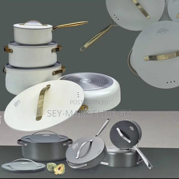 4 Set Quality Uakeen Ceramic Cookware Set · Photo 2
