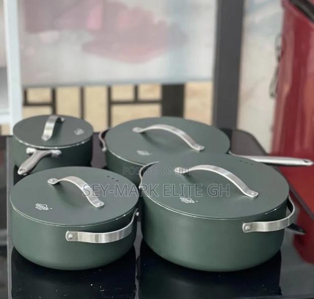4 Set Quality Uakeen Ceramic Cookware Set · Photo 3