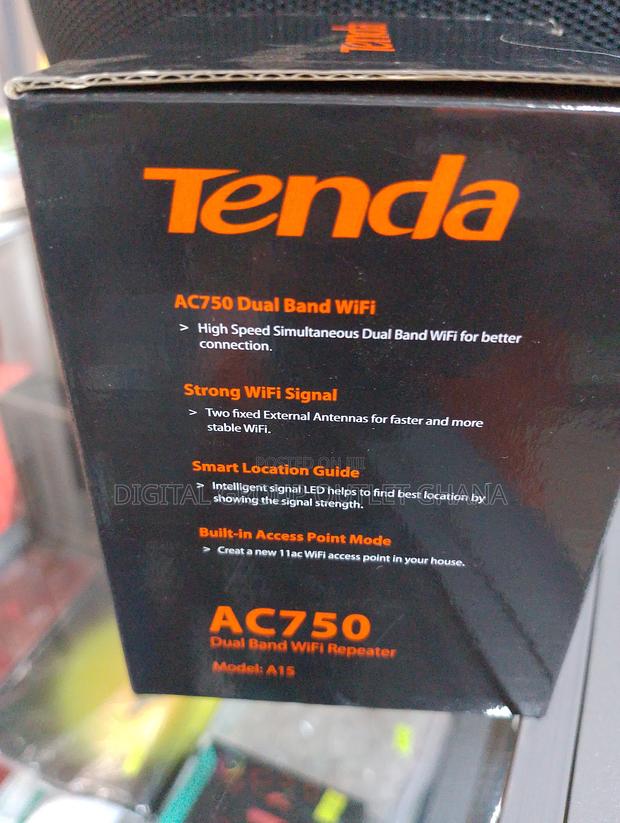 Tenda Ac750 - Dual Band Wifi Repeater - Model A15 · Photo 3