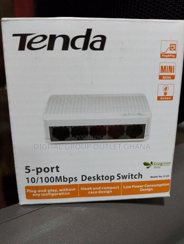 5-Port 10/100mbps Desktop Switch · Photo 1