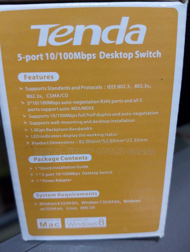 5-Port 10/100mbps Desktop Switch · Photo 3