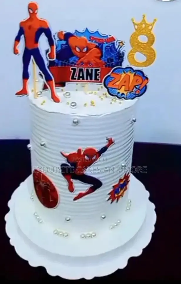 Spiderman Cake for Boys · Photo 1