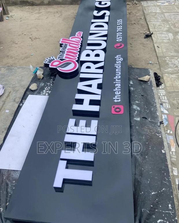 3d Signage / Signboard/Light Sign