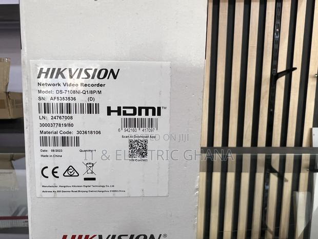 Hikvision 8 Channel Nvr, Full Poe · Photo 2