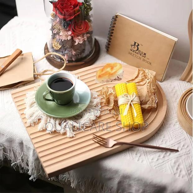 Boho Wooden Rainbow Arch Tray / Decorative Board -1 Large, 1 Small · Photo 3