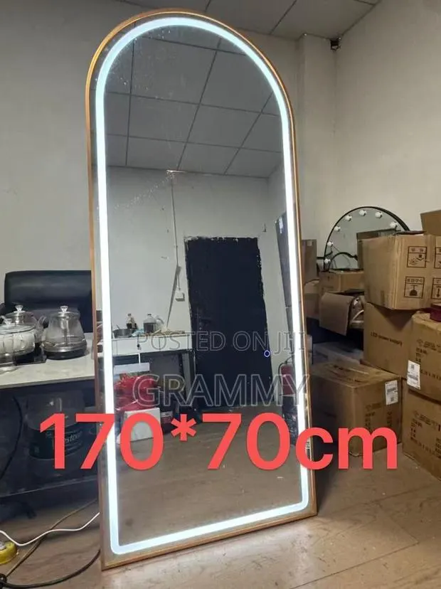 170 × 70 Cm Oval Full-Length Wall Mirror · Photo 1