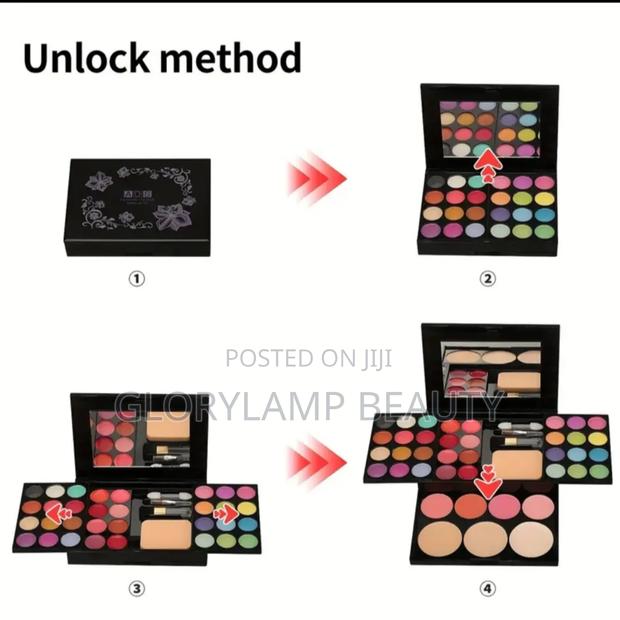 Eyeshadow One Box Full Face Makeup Kit – Complete Beauty Set · Photo 5