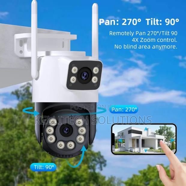 Best Selling 2026 Icsee Dual Lens 8mp CCTV Security Camera · Photo 3